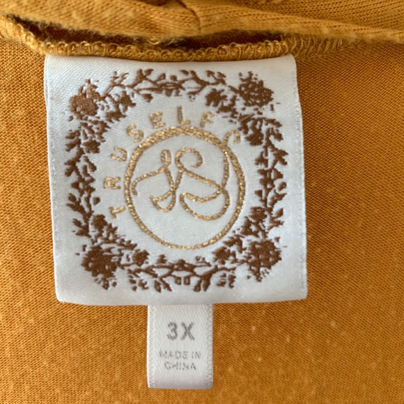 Cute mixed pattern floral stripe duster 3x - Picture 4 of 4